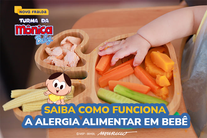 Alergia alimentar em bebê