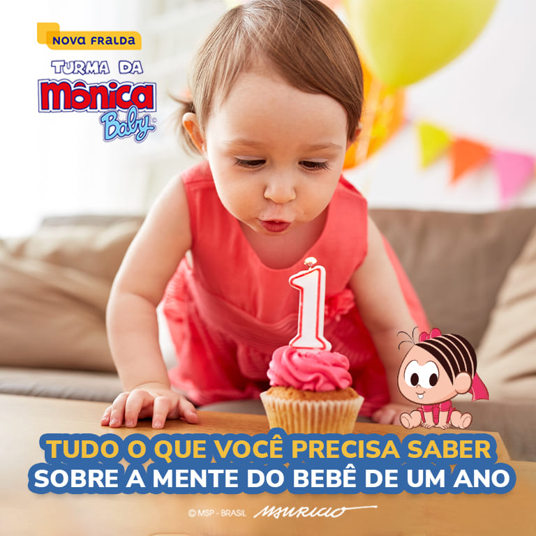 Como funciona a mente de um bebe de 1 ano?