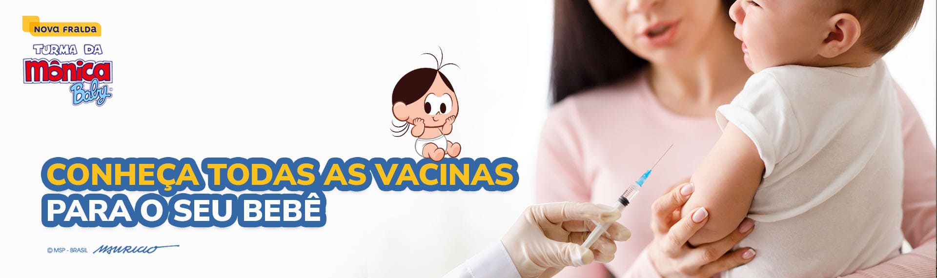 Todas as vacinas para bebê