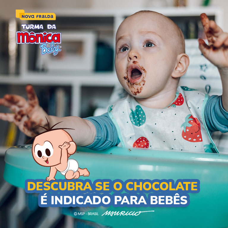 Bebê pode comer chocolate? Saiba tudo sobre o assunto