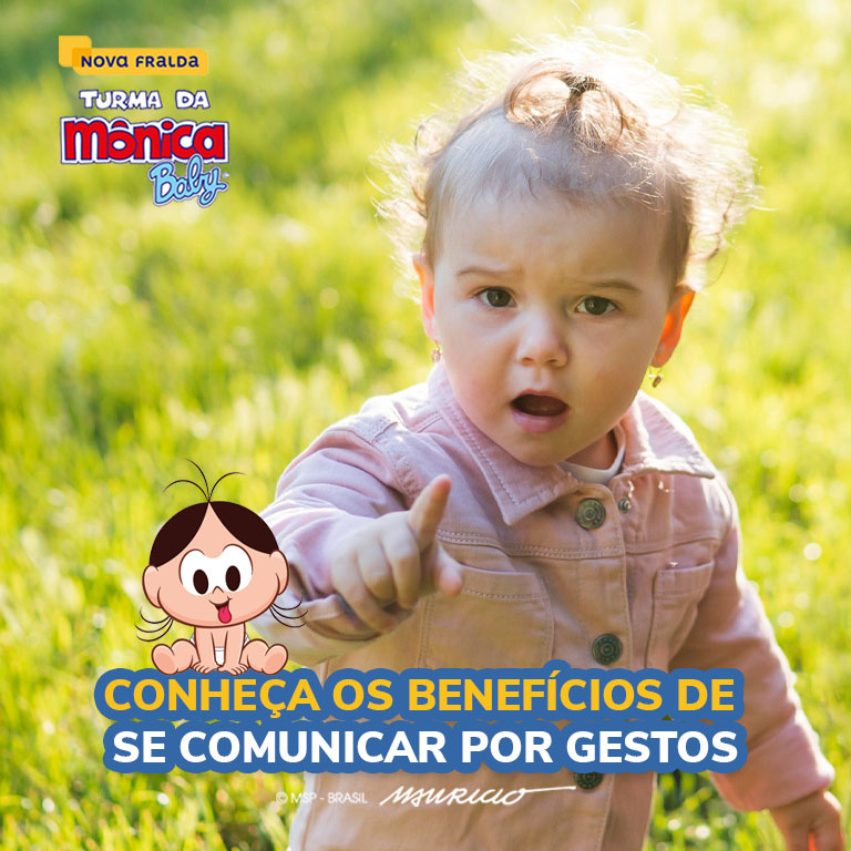 Quais os benefícios da comunicação por gestos com bebês?